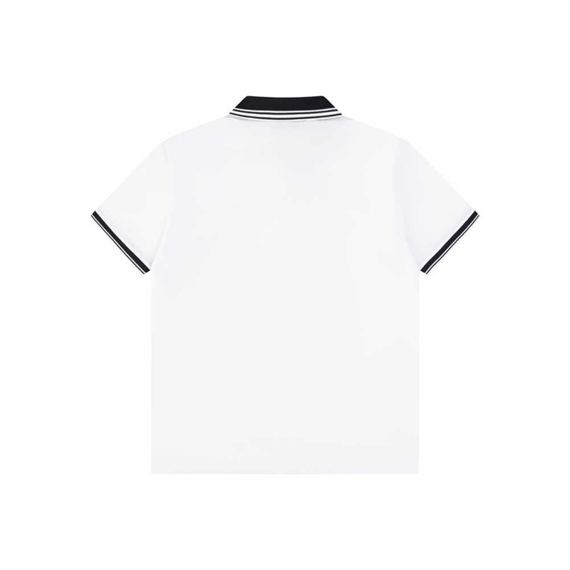 Men's new polo shirt Men's short sleeve lapel classic solid color front pocket fashion simple slim-fit business Paul shirtS-XXL