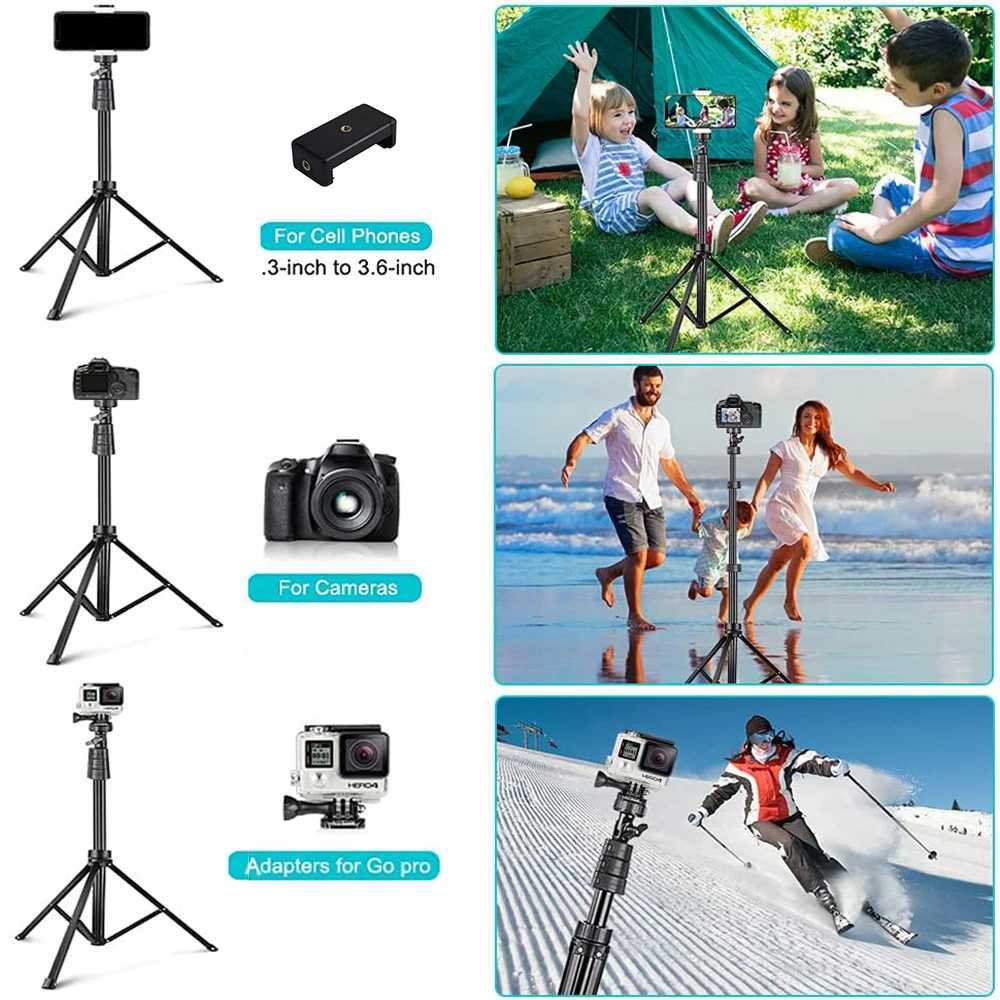 Tripods 1/4 interface For Phone Smartphone Holder Tripod For Mobile Tripod For Phone Stand Selfie Stick Mobile For Mask Vlogging KitL240115