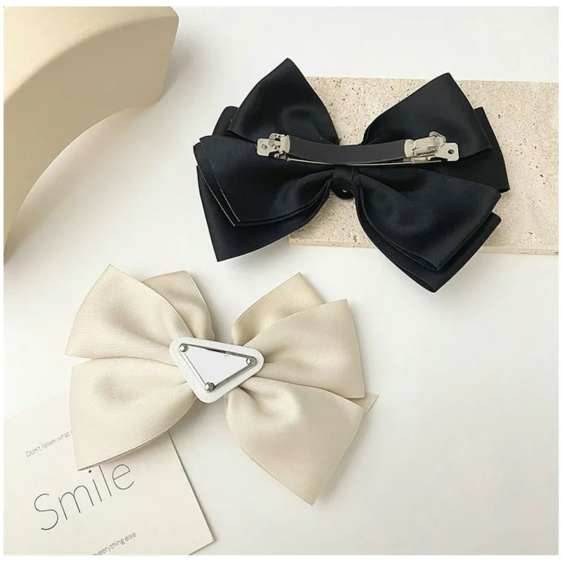 T GG Brand Letters Designer Hair Clip Big Bow Hairpin Hairband Hair Accessories Spring Clip Headdress Headband Lovers Family Gifts