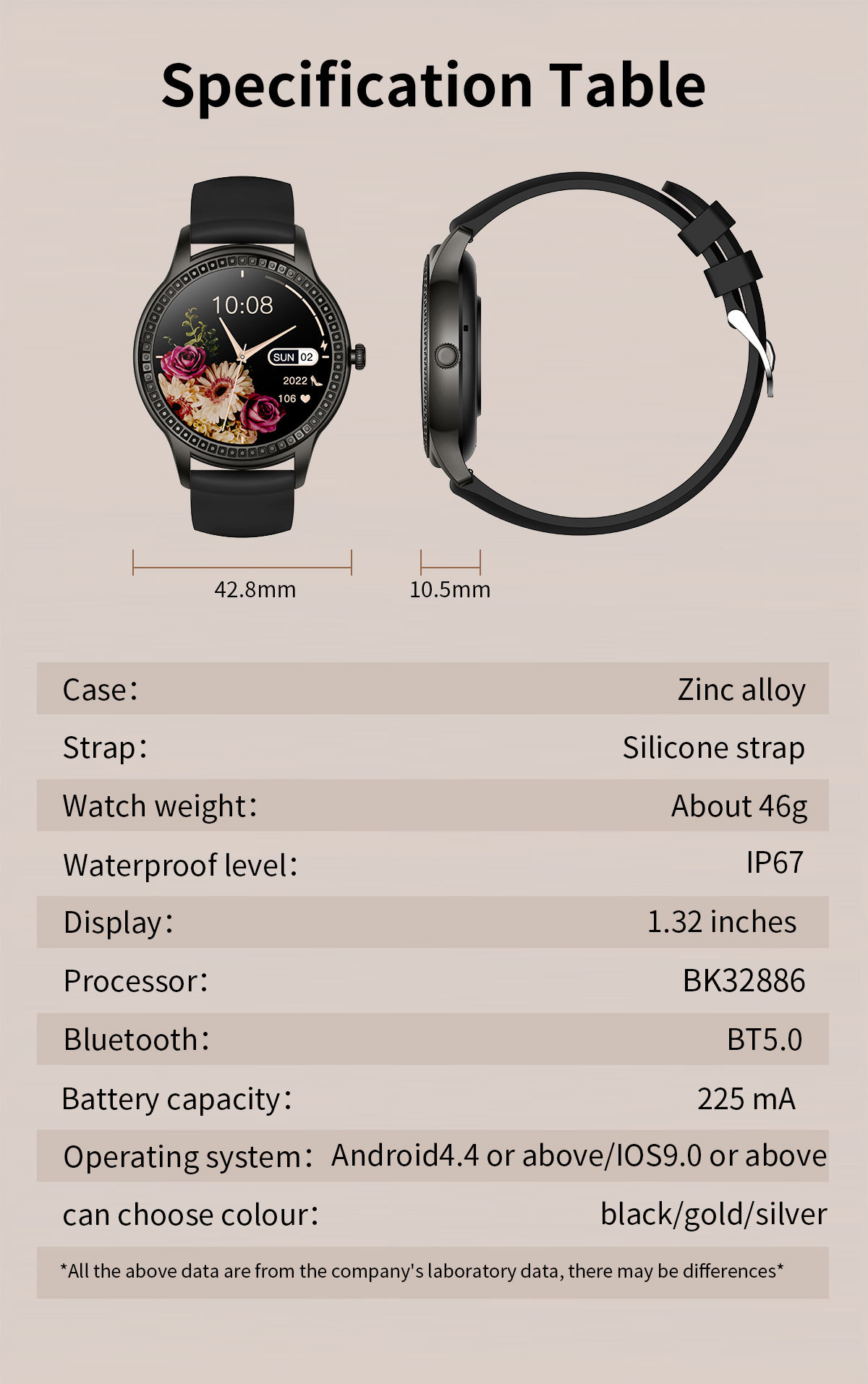CF93 Smart Watch HD screen Bluetooth call health monitoring messages remind multiple sports watches to count steps