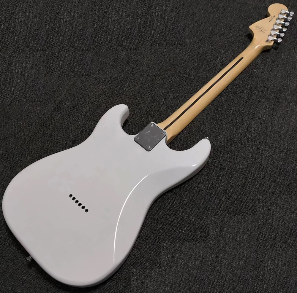 Classic custom shop Billy Corgan assinatura ST guitarra elétrica, captadores especiais, cor preta ou branca estão disponíveis