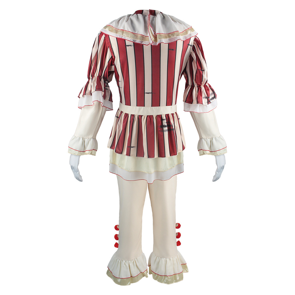 Cosplay the Dancing Clown Cosplay Costume Fancy Halloween Carnival Joker Outfit Oud Pulls Comple