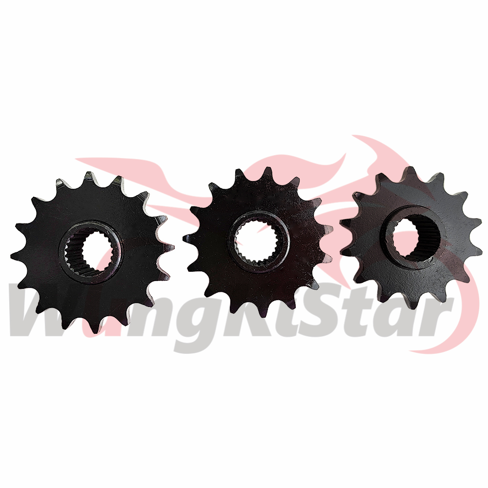 Anteriore 530 Catene Pignone Cog 24T Gear 14T 15T 16T Denti Catena Ingranaggi Volano Gy6 125cc 150cc Quad Dirt Pit Pro Bike ATV UTV Buggy Moto Go Kart Triciclo a 4 ruote