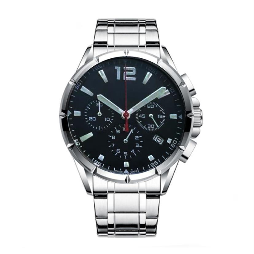 Design 2022 novos relógios esportivos masculinos relógio de corrida japão movimento quartzo chornograph moda relogio para homem clock203e