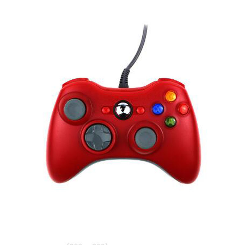 Microsoft Xbox 360 Xbox360コントローラーのジョイスティックゲームコントローラー用のUSB有線ゲームコンソールハンドルGampad Joypad Nostalgic with Retail Package