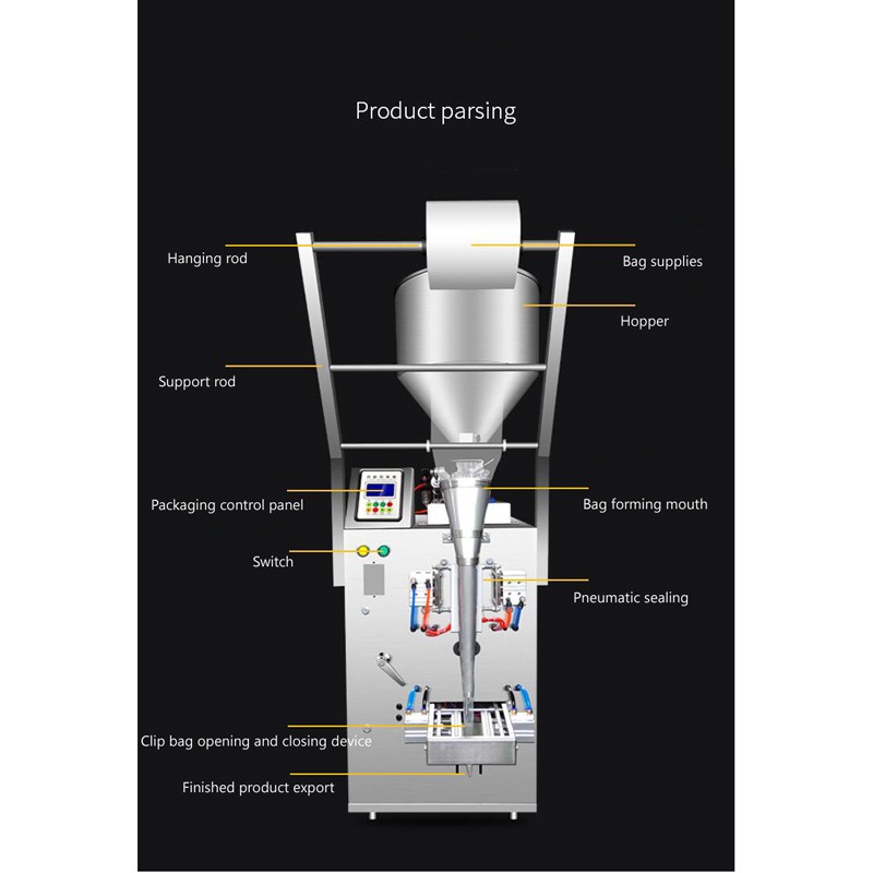 Multifunction Packaging Machines Ice Pop Machine Honey Auce Tomato Paste Sachet Ketchup Candy Packing Machine