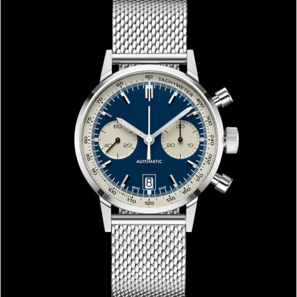 orologio da uomo di design hamilton orologi 5A cronografo al quarzo uhren di alta qualità orologio da polso tutti i perni cinturino in pelle funzionante montre luxe MB1D