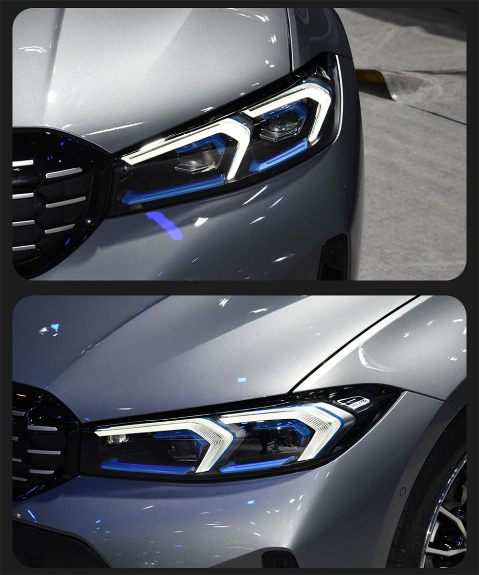 LED Matrix Headlights for BMW G20 G28 LED Headlamp 20 19-20 22 Headlights 320i 3 Series High Beam Running Lights