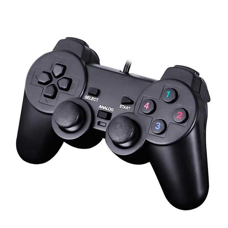 Contrôleurs de jeu Joysticks Contrôleur de jeu filaire USB pour Windows PC/Raspberry Remote Gamepad Joystick Joypad pour ordinateur de bureau portable