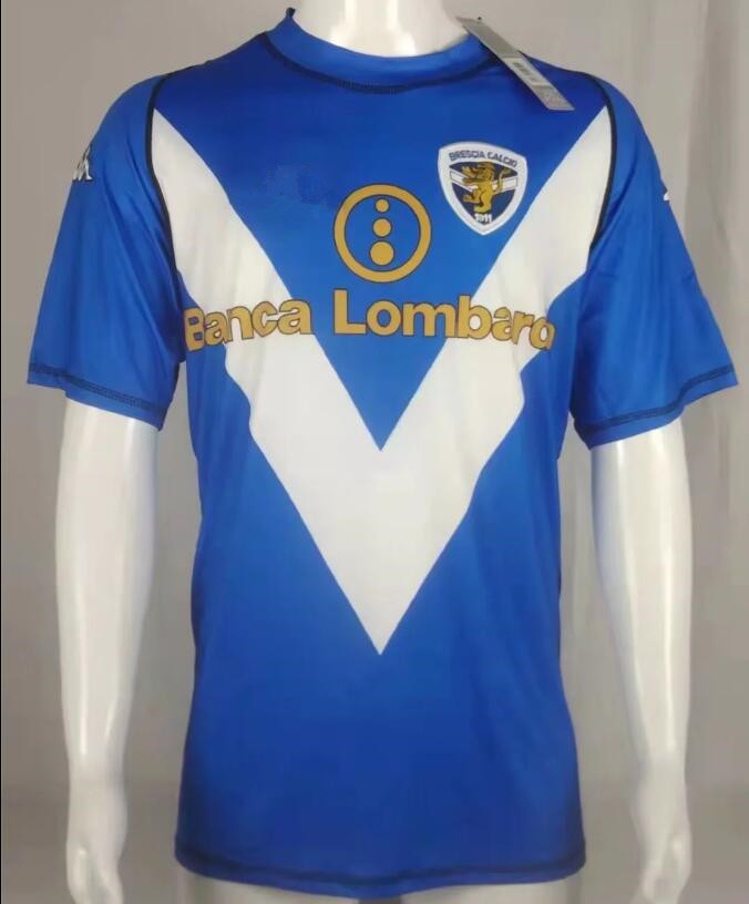 Camiseta clásica Brescia Calcio 2003 04 Camiseta Pirlo Retro Camiseta clásica Di Biagio Ocio