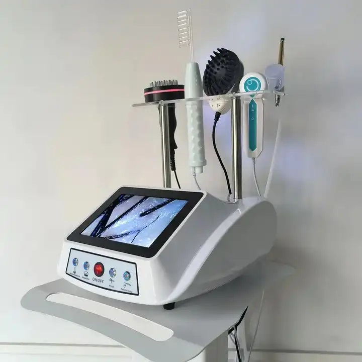 A mais nova máquina de crescimento para terapia de oxigênio capilar Máquina de análise de detecção de folículo capilar Hiperbárica Hiperbárica Casa Oxigenada Máquina de terapia de oxigênio