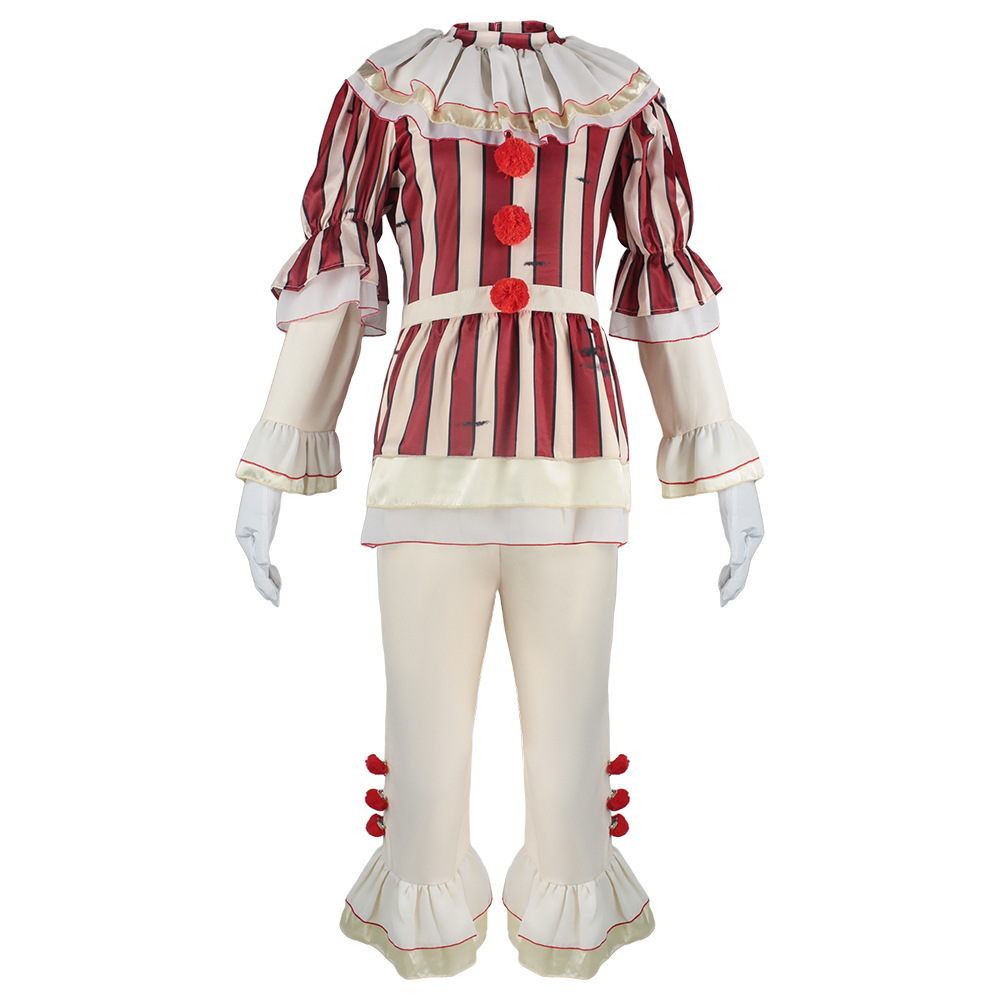 Cosplay the Dancing Clown Cosplay Costume Fancy Halloween Carnival Joker Outfit Oud Pulls Comple