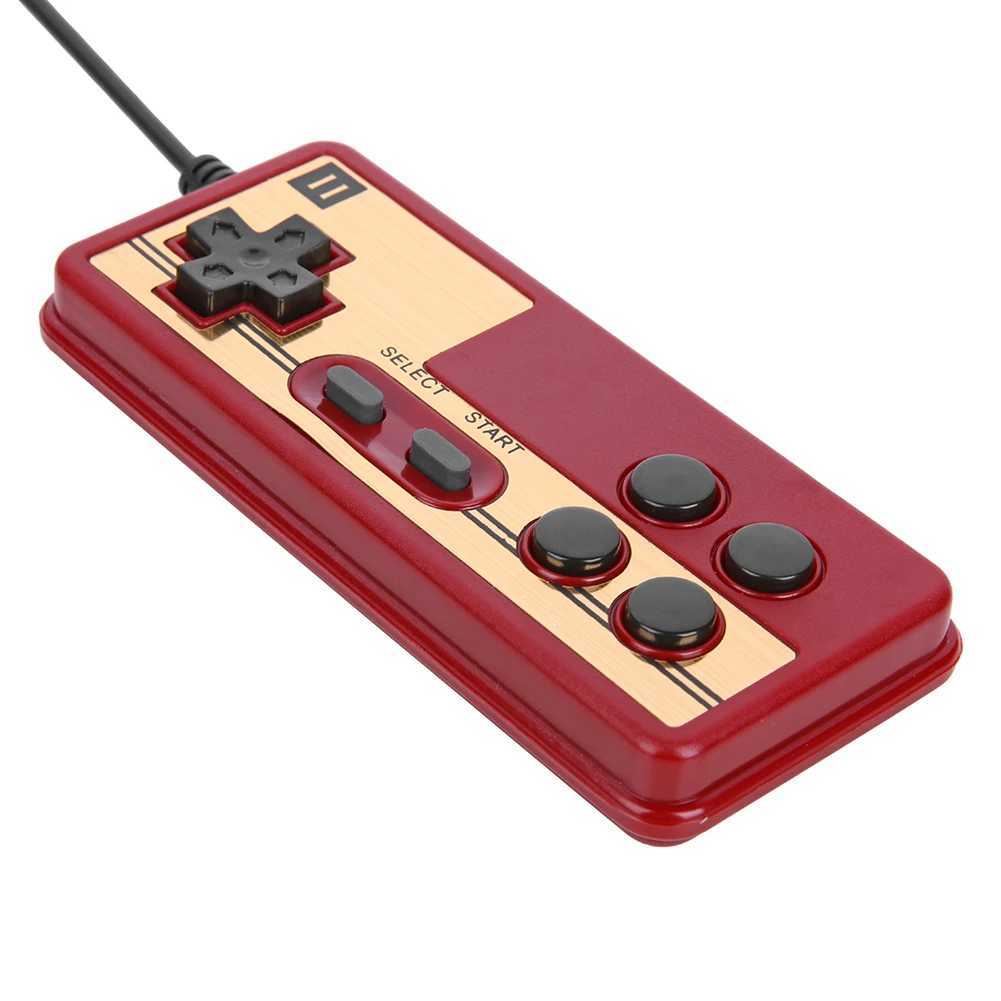 Gamecontrollers Joysticks 8 bit 9-pins gamepad Bekabelde gamehandgreep Controller Gaming-joystick voor Coolboy Subor NES FC Retro gameconsole Bedieningsjoystick