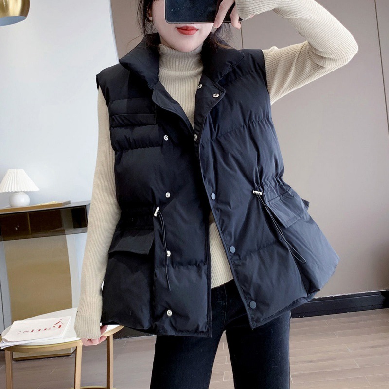 Lu Yoga Outfit Women Down Jacket Vest Down Parkas Choistcoat Tops Ladies Outerwear Coats冬の厚いコート