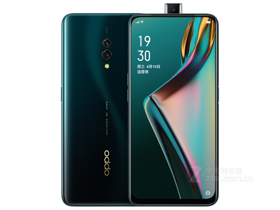 Oppo K3 4g Smartphone CPU Snapdragon 710 6,5 Zoll AMOLED 60 Hz Bildschirm 16 MP Kamera 3765 mAh 20 W Aufladen Android Original Gebrauchttelefon