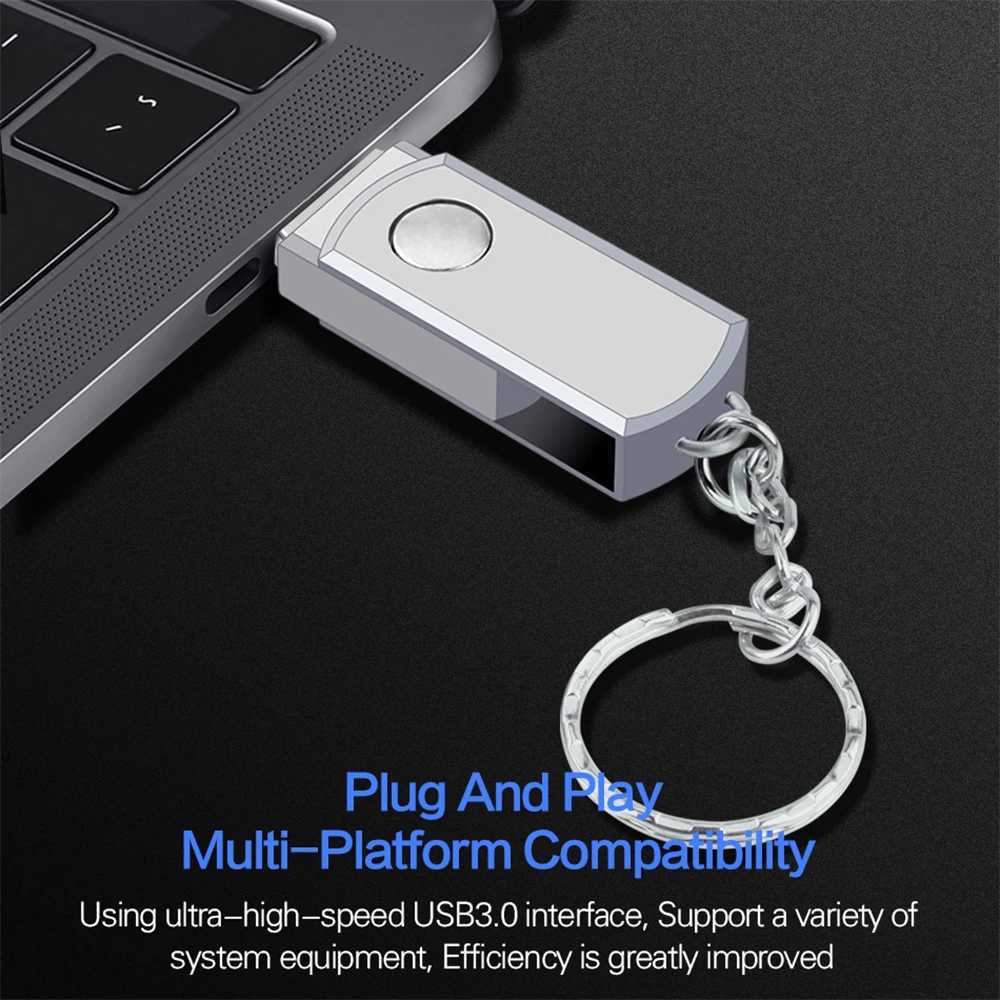 Clés USB Super métal stylo lecteur 16 to clé Usb clés USB 8 to 4 to mémoire Usb 3.0 clé USB 2 to Portable SSD Flash disque cadeau livraison gratuite