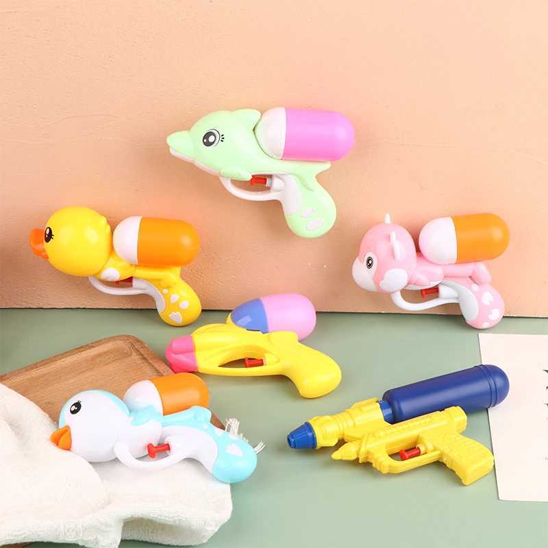 Pistolet à eau amusant en plastique pour enfants, jeu de sable, forme mignonne, jouet de bain, Simulation créative, pingouin