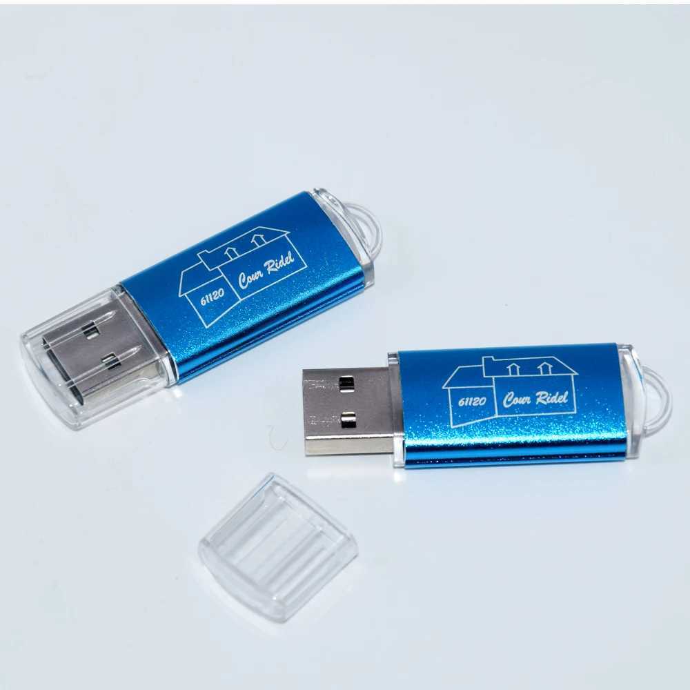 Dysk USB Flash Drives Pendrive 128 GB 64 GB 32 GB Metalowy napęd flash USB 2,0 32 64 128 16 GB Dysk pióra 2.0 USB Dysk na karcie pamięci