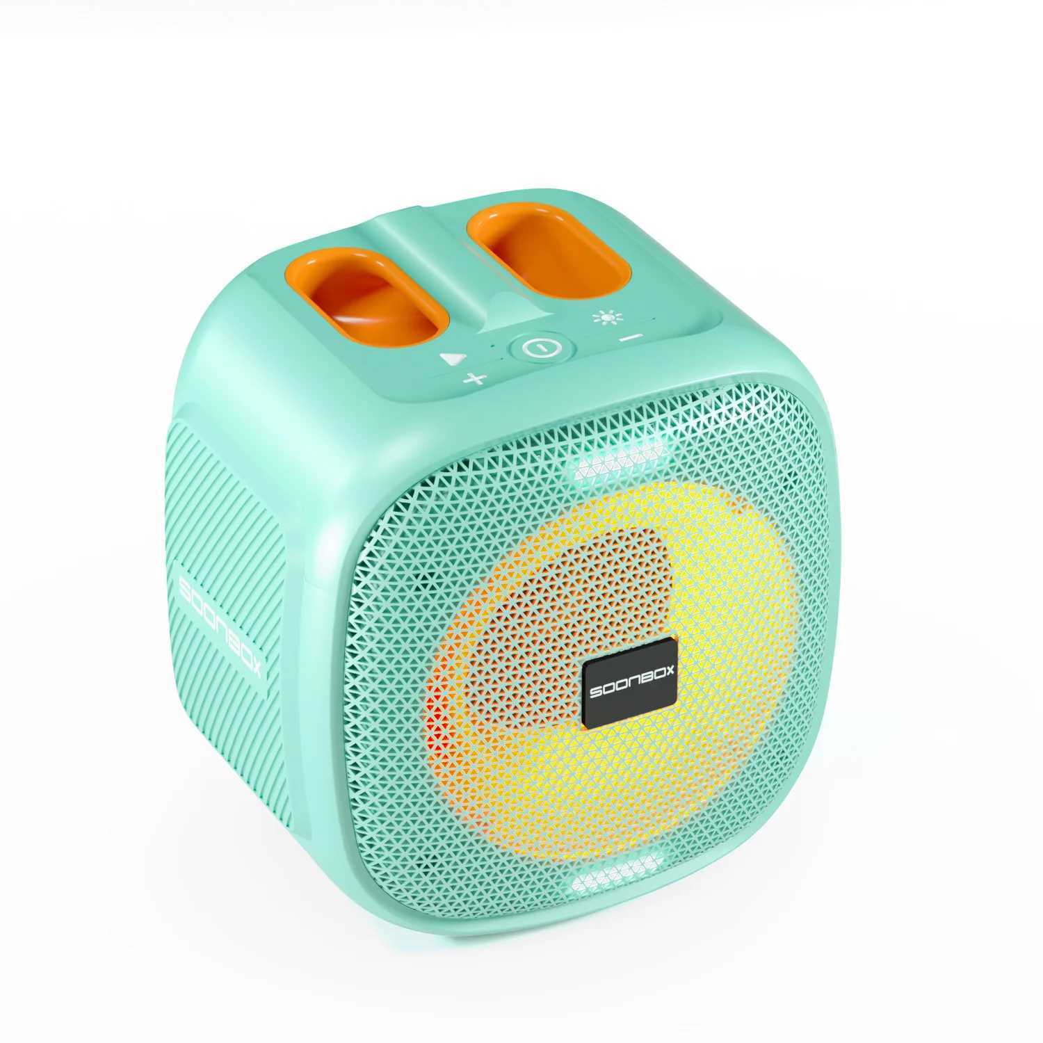 Portable Speakers Mini Wireless Bluetooth Speaker 360 Stereo RGB Lighting Outdoor Portable Waterproof Subwoofer High Power Bass TF Card Sound Box YQ240124