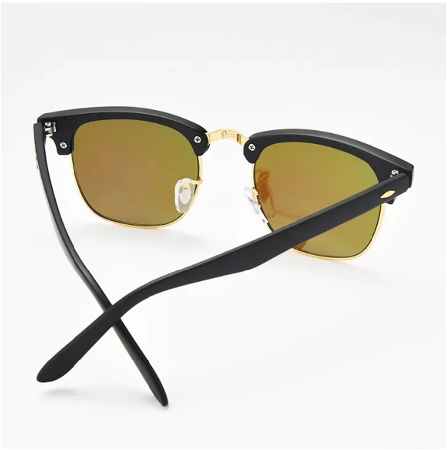Solglasögon för män och kvinnor Nya 2024 Polariserade glasögon Fashion Solskyddspilot UV -skyddsglasögon