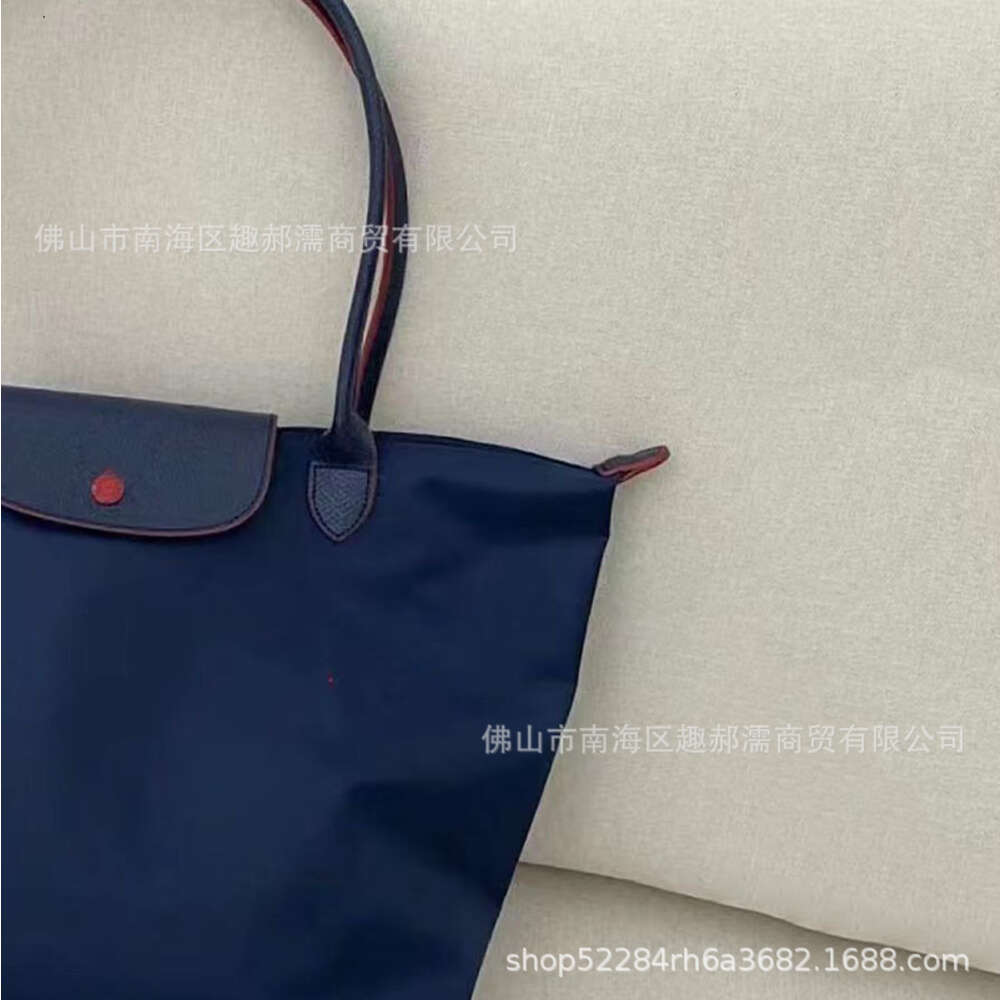 Luxuriöse Designer-Handtaschen von Jiaozi Longxiang, Einkaufstasche, große Kapazität, Mama-Tasche, 70. Jahrestag, klassische bestickte Falttasche, Nylon-Tasche, Umhängetasche