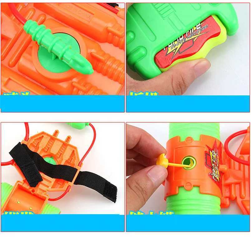 Sand Play Water Fun Water Gun Toys Fun Spray Wrist Hand-held Children's Outdoor Beach Play Water Toy For Boys Sports Summer Pistol Gun Gifts