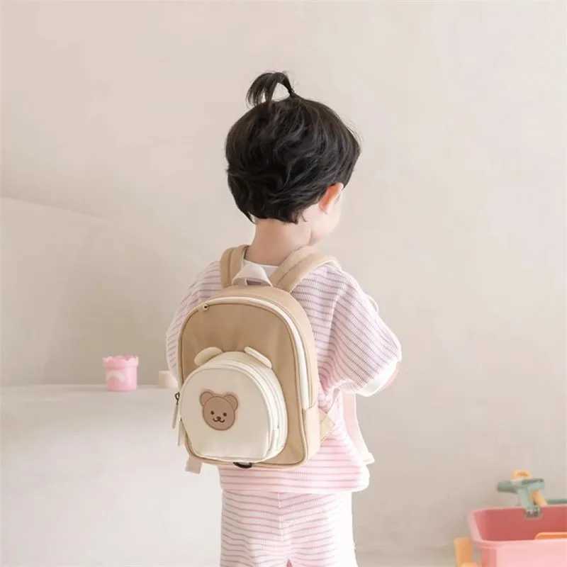 Backpacks Customized Children's Backpack Toddler Safety Bag Loop Harness Kids Anti Lost Missing Child Prevention Leash Snack Kindergarten