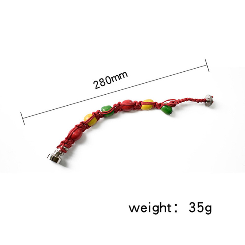 Portable Bracelet Smoking Pipe Metal Bead Bracelet Cigarette Holder Handmade Wristband Pipes Men And Women Gifts Smoking Accessories