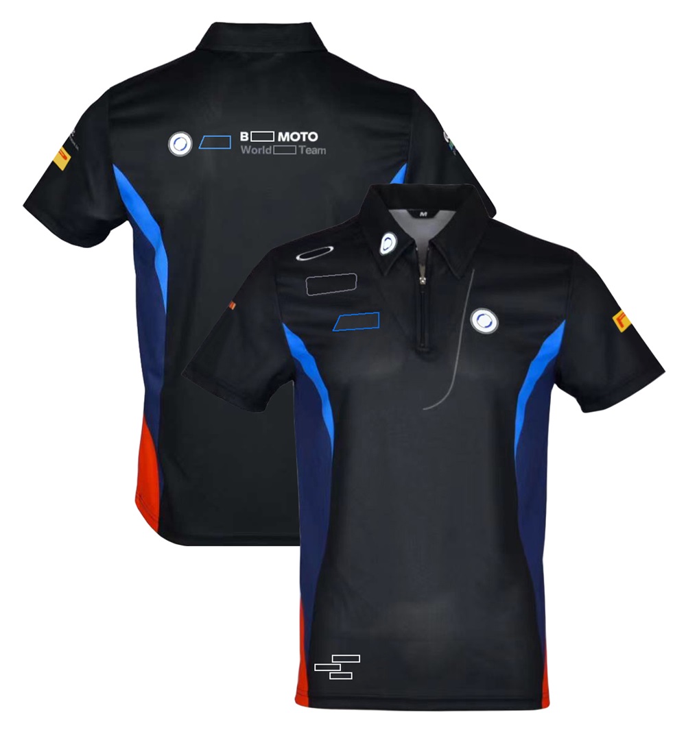 2024 الصيف الجديد فريق Moto Team Polo Shirt Racing Rider Rider T-Shirt غير الرسمي للأزياء الطاشية Thirts Sports Top Jersey Top Top