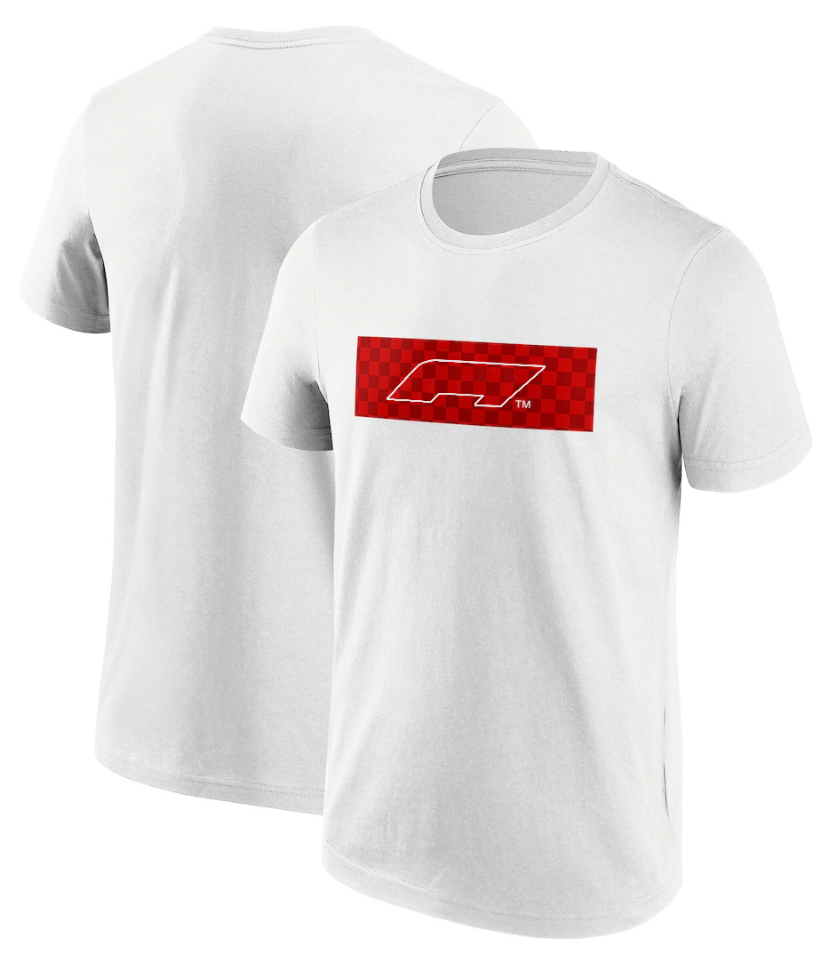 Nouveau costume de course de la série F1 T-shirt officiel de pilote à manches courtes du pilote de l'équipe F1, chemises de fans personnalisées de taille.