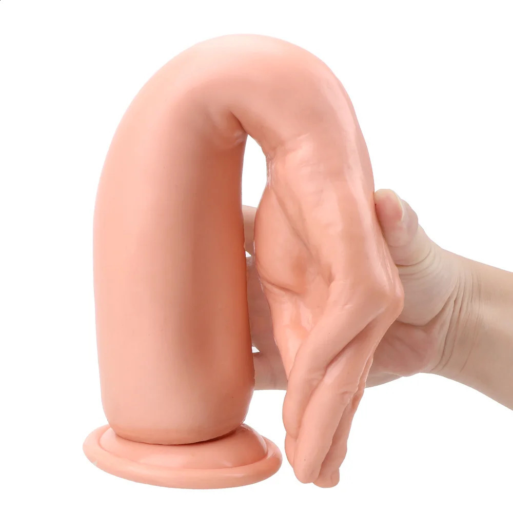 37cm Kunstmatige Handen Butt Plug Anale Speeltjes Voor Vrouwen Vaginale Dilatator Mannen Anus Expander Grote Dildo Vrouwelijke Masturbator Sex producten 240117