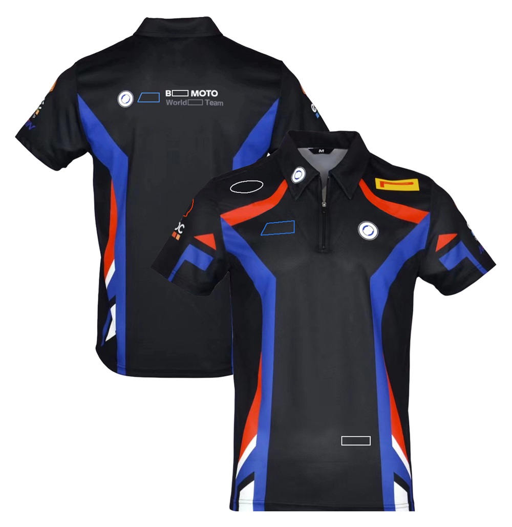 2024 الصيف الجديد فريق Moto Team Polo Shirt Racing Rider Rider T-Shirt غير الرسمي للأزياء الطاشية Thirts Sports Top Jersey Top Top