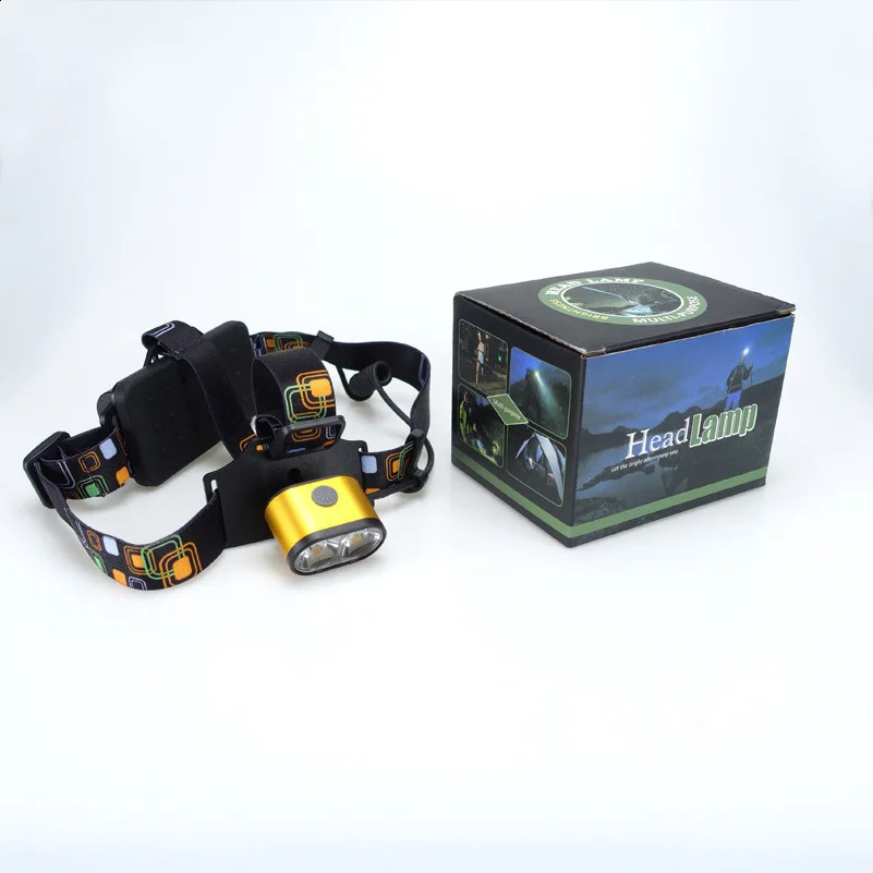 Lanterna de farol XML T6 de alta e baixa frequência 18650 bateria lâmpada LED campingciclismo 3 modos 240117