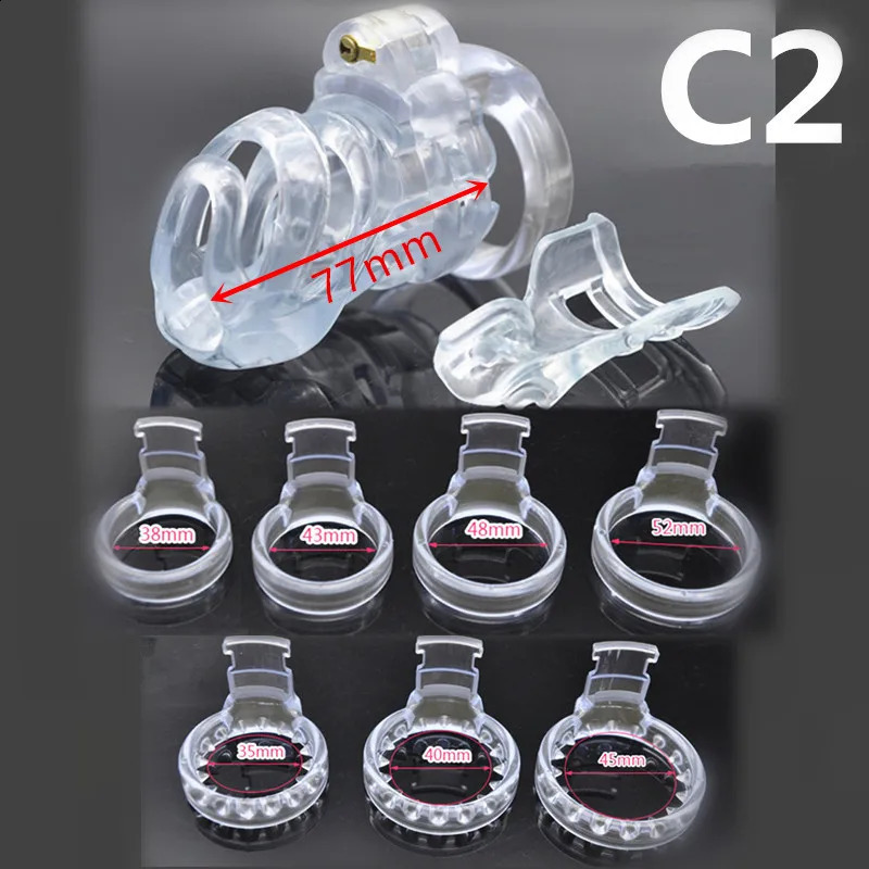 Designe Chastity Cage Device Vuxen Cock BDSM Toys for Man Sex Toy Product G7216 240117