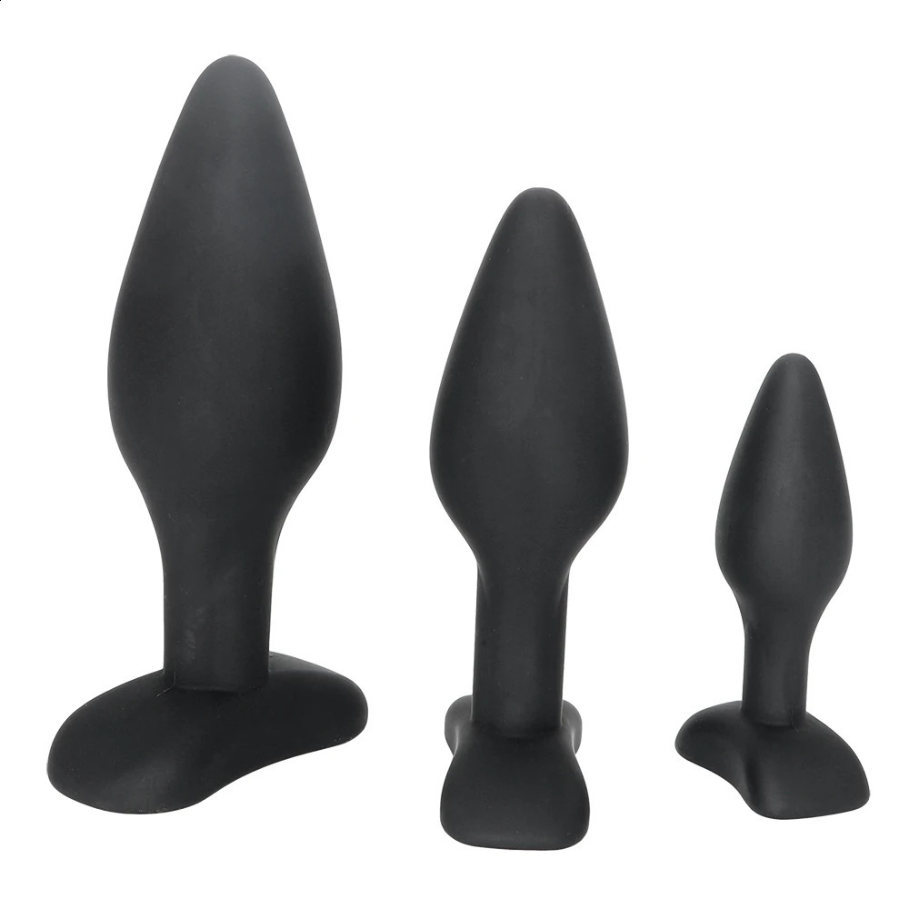 OLO Set SML Anale Plug Dilatator Prostaat Massager Trainer Butt Speeltjes voor Mannen Vrouwen Gay Volwassen Producten 240117