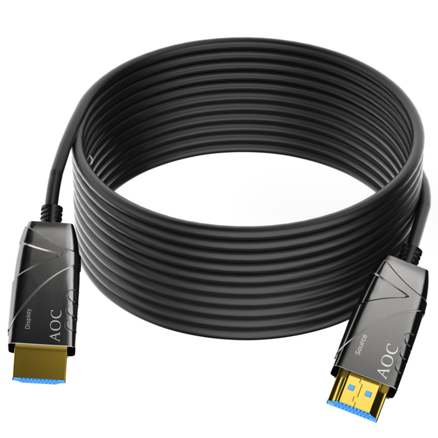 Cavo in fibra ottica in fibra ottica HDMI da 4K 60Hz 60M, 70M, 80M, 90M, cavo HDMI AOC HDMI AOC HDMI ad alta velocità 18gbps HDR HDCP2.2 Proiettore HDTV