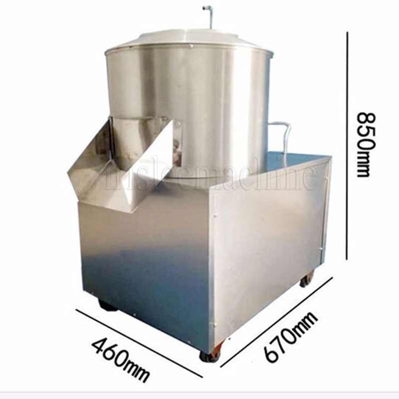 Machine électrique commerciale pour éplucher les pommes de terre, 220V, lave-pomme de terre, dissolvant de peau, lavage, nettoyage, Machine à éplucher