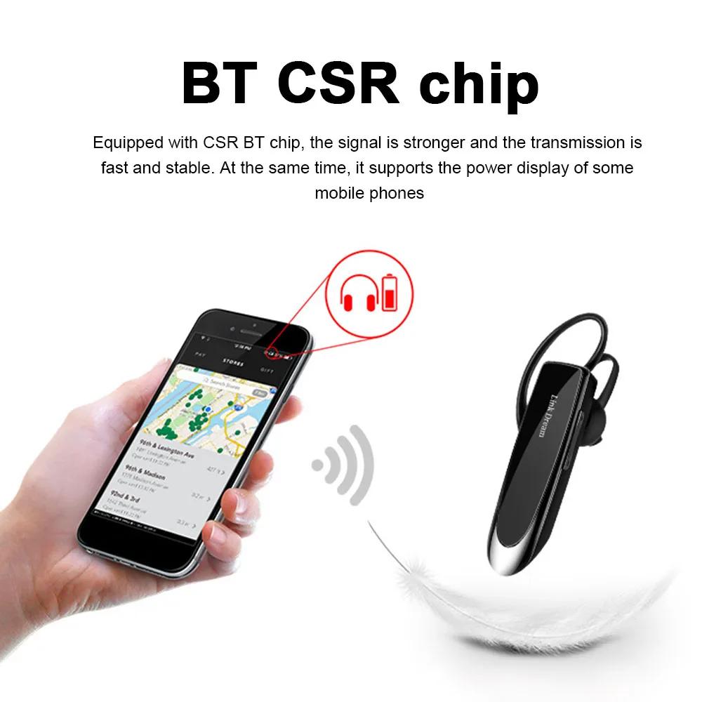 ヘッドフォンLCB41 Bluetooth BusinessEarphoneワイヤレスイヤフォンシングルハンズフリーHDコールヘッドフォンマイクビジネスヘッドセット