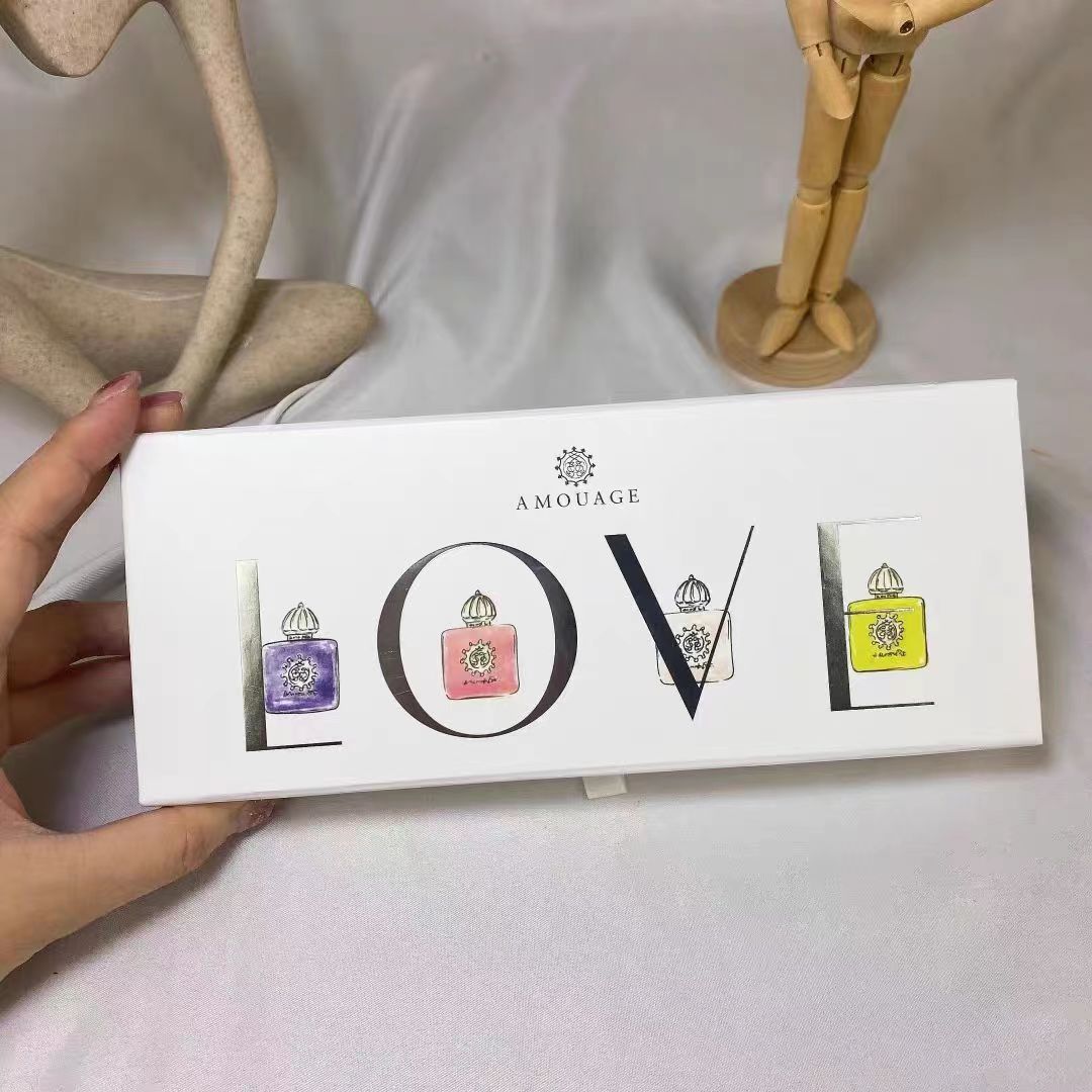 Perfume sample Gift Box Floral fragrance with long-lasting fragrance the secret garden collection Mini 4*7.5ML for women and men