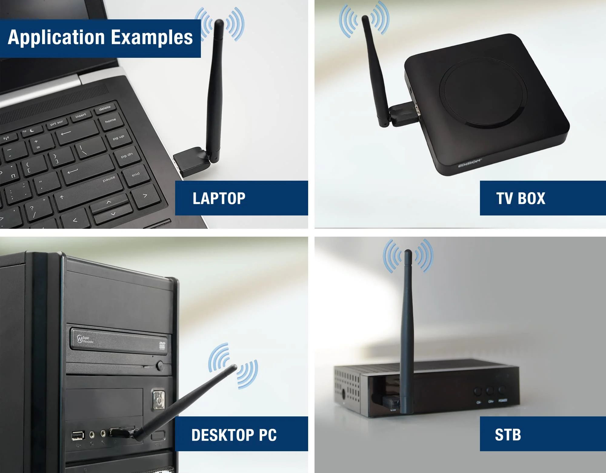 Carte réseau sans fil MT7601, 150Mbps, Mini adaptateur WiFi USB, récepteur Wi-Fi LAN, antenne Dongle 802.11 b/g/n pour STB numérique