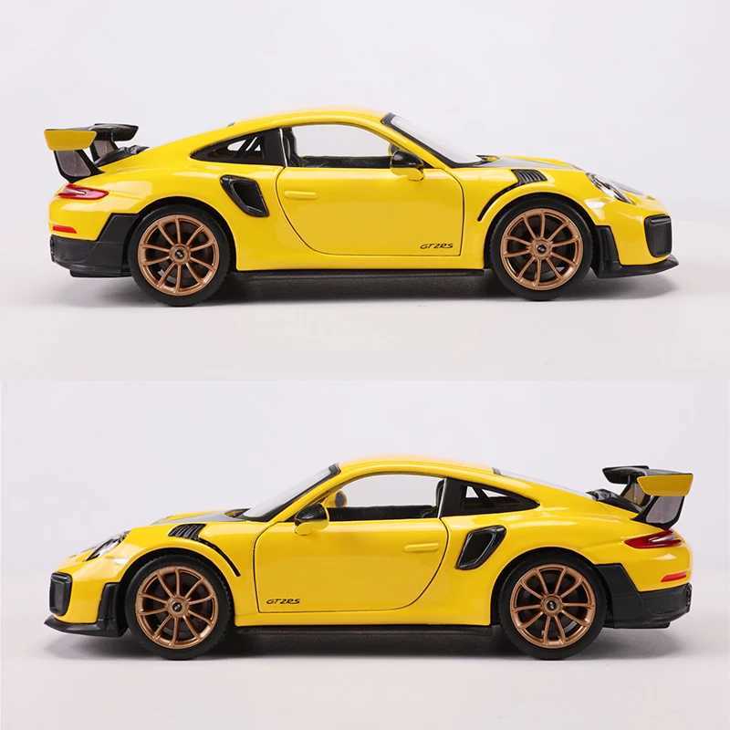 Electric/RC Car Maisto 1 24 Porsche 911 GT2 RS Alloy Model Carl231223