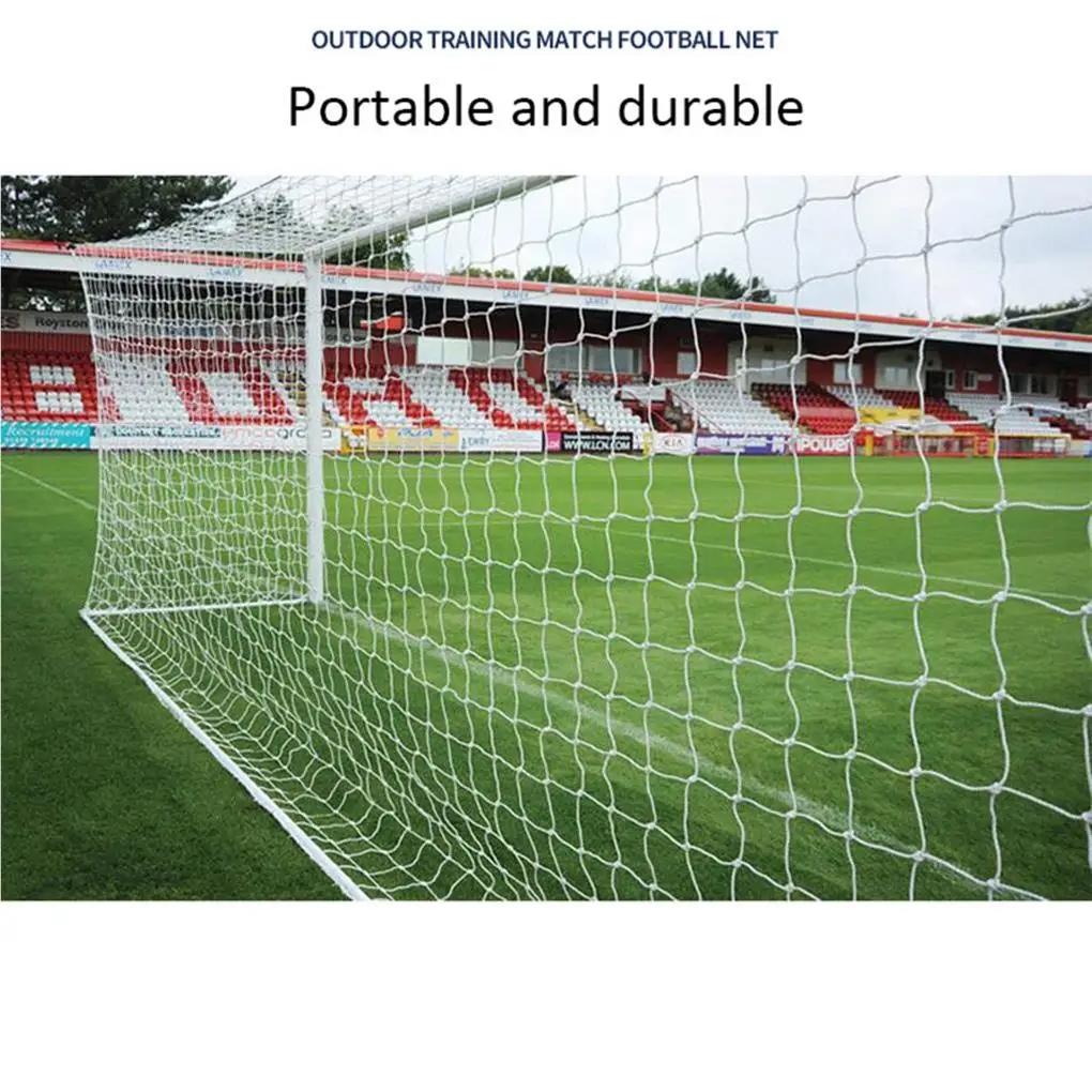 Soccer Goal Net Outdoor Replacement Sports Training Football Door Netting Reusable Professional Practice Accessory