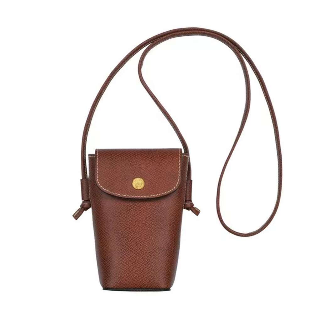 Designer de luxo Handags 2024 Nova Bolsa Longxiang Cor Sólida Minimalista Bolsa de Telefone Feminina Versátil Crossbody Bolsa de Ombro Bolsa Doce Capa Bolsa de Batatas Fritas