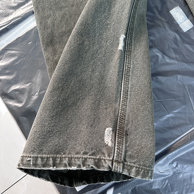 Dżinsy męskie luźne zwykłe proste jesienne spodnie US S-xl