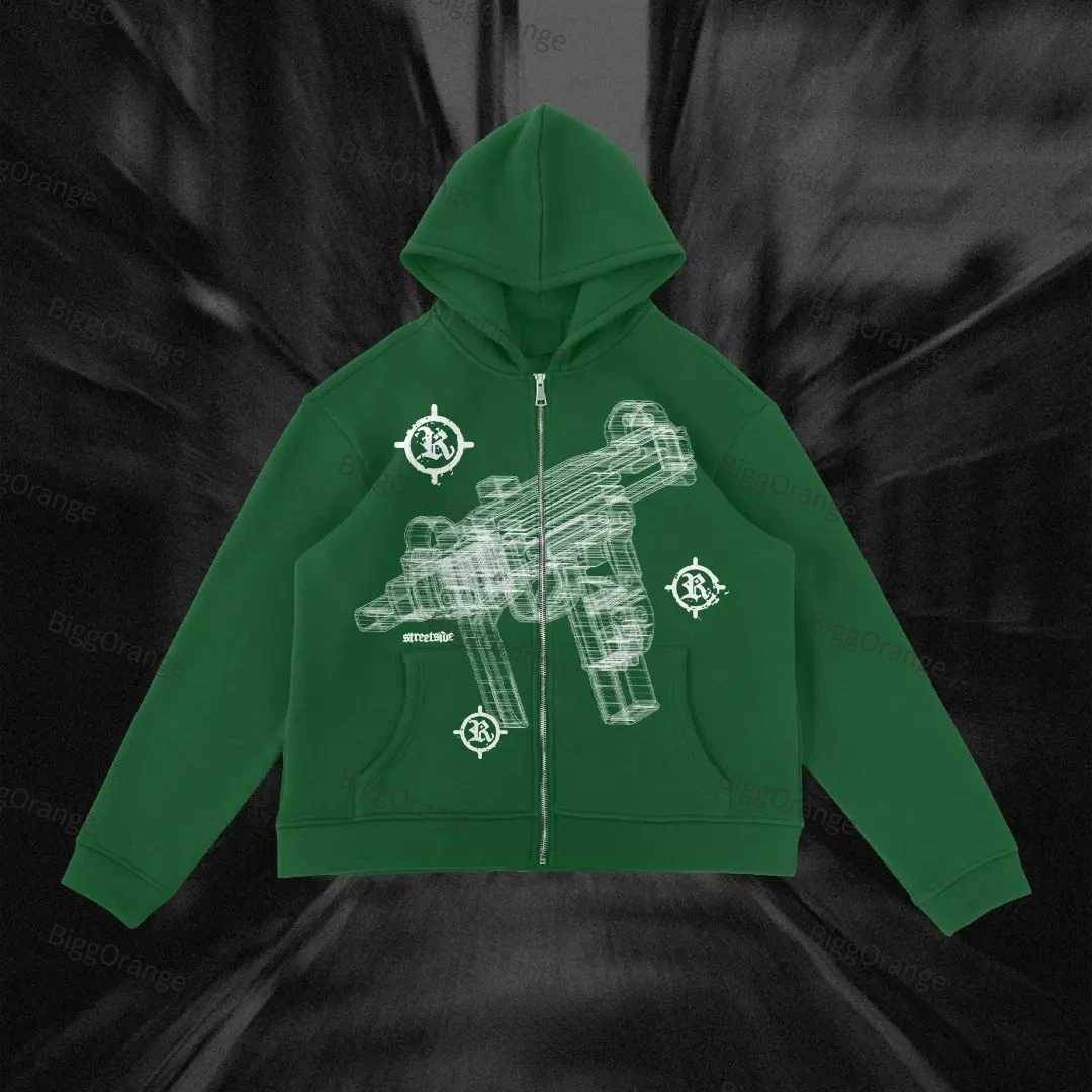 Herenhoodies Sweatshirts Trainingspakken Nieuwe Zip Hoodie Gedrukt Harajuku Sweatshirt Straat Paar hoodieephemeralew