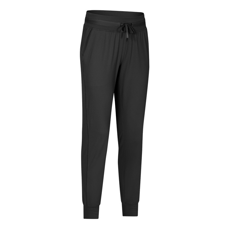 Lululs Lemon Gym Shark Jogging Pants Women Casual Running Joggers Pants Quick Dry Gym Sweatpants With Pocket Drawstring Training Sportswear Yoga Pants Lulumelon