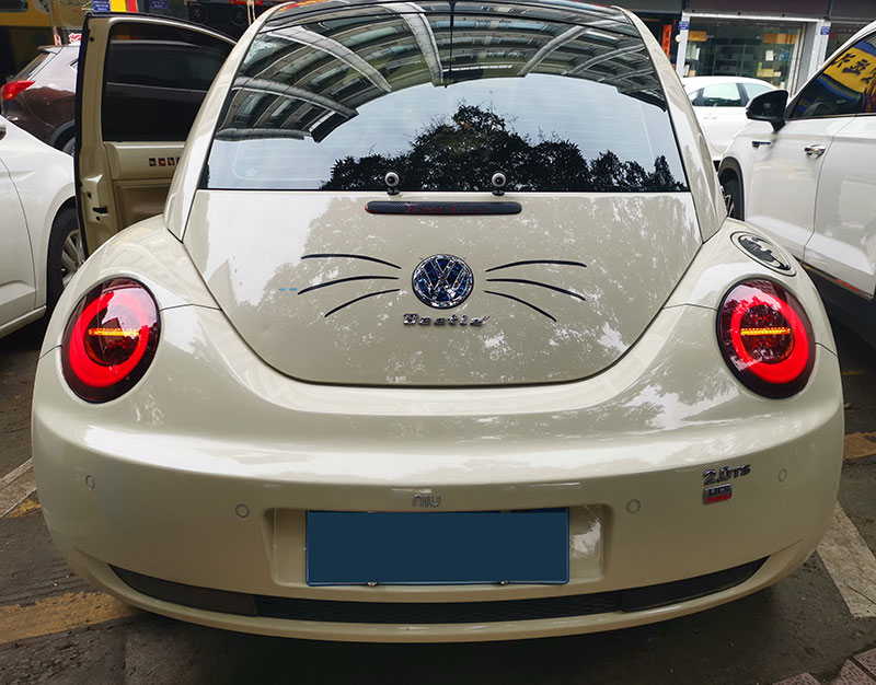 Задний ходовой тормоз, задний фонарь заднего хода для VW Beetle, светодиодный задний фонарь 2006-2012, указатель поворота, автомобильные аксессуары