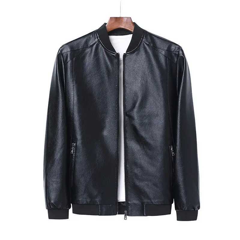 Men's Jackets Men's outerwear men's spring and autumn leather jacket men's 2024 new popular Korean slim fit thin trendy clothes