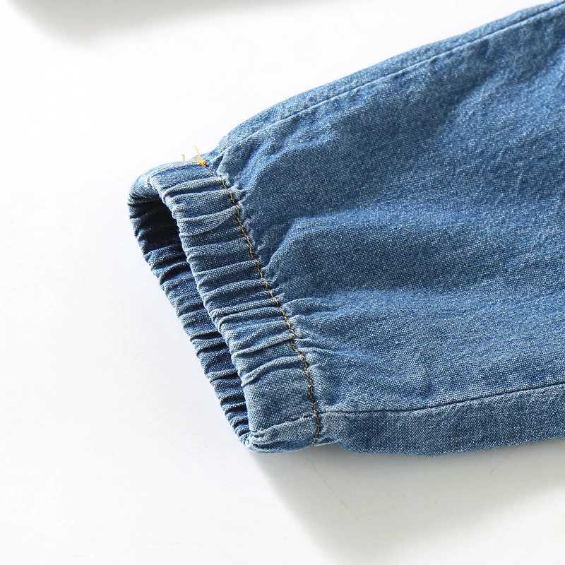 Jeans pour enfants, pantalons anti-moustiques pour garçons, pantalons fins d'été, pantalons de sport pour enfants moyens et petits