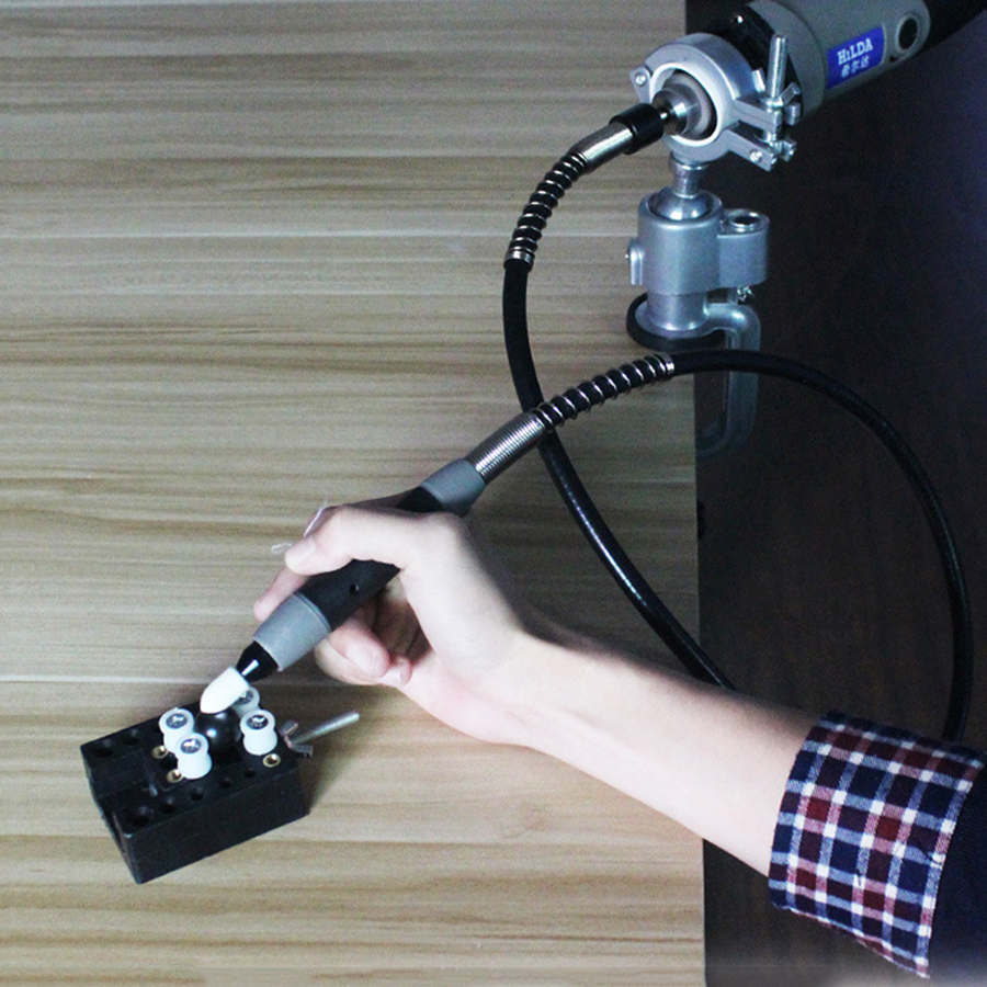Albero flessibile macinazione elettrica da 110 cm adatto smerigliatrice rotativa utensili rotanti Dremel 400W